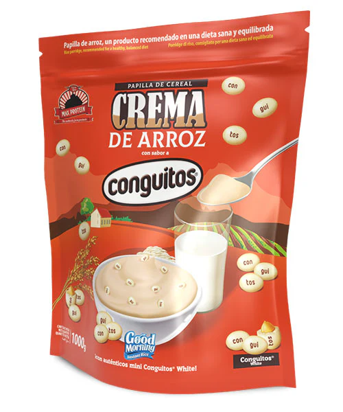 GOOD MORNING Crema de Arroz CONGUITOS [1000g] - Image 3