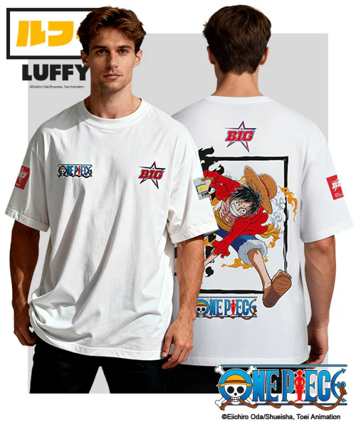 OVERSIZED T-SHIRT ONE PIECE® LUFFY [unisex] - Image 3